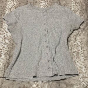 Universal Thread Gray Button-Up